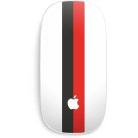 Resim PapsCover Apple Magic Mouse 1/2 Kaplama Siyah Beyaz Kırmızı 
