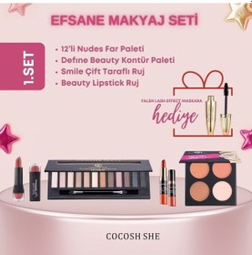 Resim Cocosh She Efsane Makyaj Seti 1 