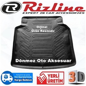 Resim Toyota Uyumlu Avensis 3D Bagaj Havuzu Paspası 2003 - 2008 Arası Rizline N11.11058 