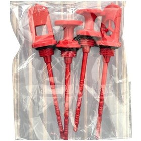 Resim Yağ Çubuğu Modifiye Kırmızı Cg/kuba/cub 4 Lü Set 