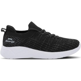 Resim Slazenger ALBORG Kadın Siyah / Gri Koşu & Yürüyüş Spor Ayakkabısı 