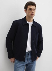 Resim Mavi Lacivert Erkek Gömlek M0211772-83699 Lacivert 