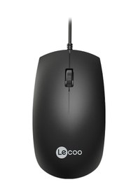 Resim Lecoo MS100 USB Kablolu 1000 DPI 3 Tuşlu Optik Mouse 
