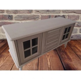 Resim Bengi Tv Sehpa Windovs Nakış Klasik Model Ahşap Kayın Torna Retro Ayak HAM125CM Elyapım 
