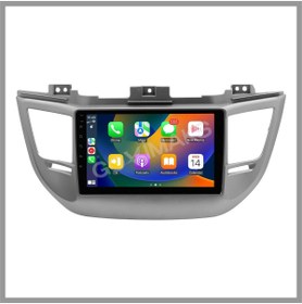 Resim GOVİMAKS Govimaks Hyundai Tucson 2015-2018 Silver 2 Gb Ram 32 Gb Hafıza Androıd Multımedıa Teyp 