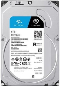 Resim Seagate 3.5" 8tb Skyhawk St8000vx010-d 7200 Rpm 256mb Sata-3 Güvenlik Diski Distribütör Garantili 