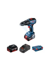 Resim Bosch Professional GSB 18V-50 2x5Ah Çift Akülü Darbeli Vidalama - 06019H5101 