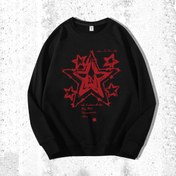 Resim Gotik Beşgen Baskılı Gençlik Sonbahar ve Kış Peluş Kazak Erkek Giyim Ücretsiz Hoodie Erkek Çocuk Giyim Amerikan Modası Baskılı Üst Erkek Hediyesi 