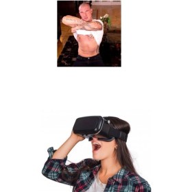Resim VR Shinecon Vr 360 Sanal Gerçeklik Seti Yetişkin Xxx Video Oyun Içerik Gözlüğü Seti 
