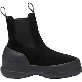 Resim N001 Black Bot Erkek 80d2480050-n001 Moon Boot Luna Chelsea Suede Black Siyah 