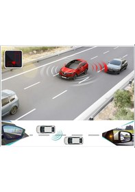 Resim Unique Honda Crv Uyumlu Kör Nokta Uyarı Sistemi Ayna Led İkazlı 