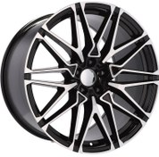 Resim R1 Wheels 21 inç 5*112 ET43 Siyah Jant Takımı (J-911) 