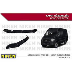 Resim Mercedes Sprinter Kaput Rüzgarlığı Koruyucu 2018 