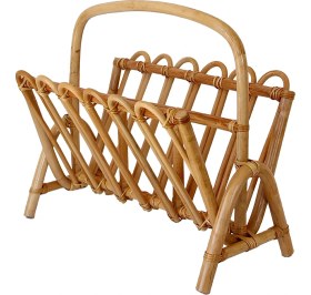 Resim Naturel Home Rattan Dikdörtgen Gazetelik ve Dergilik - Bohem, Iskandinav, Modern 