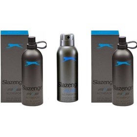 Resim Slazenger Deodorant Active Sport 150ml (mavi) + EDT Sport 125 Ml X2 Adet 