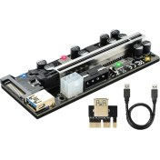 Resim Gorgeous Takım Pcı-E 1x - 16X Grafik Kartı Uzatma Kablosu V009S Pro Pcı-E 1x - 16X Grafik Kartı - Kablolama Kartı (Yurt Dışından) 