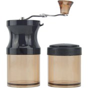 Resim Three Beans Müstehcen Depolama Kavanozu ile Manuel Kahve Fasulye Öğütücü Dayanıklı Cafe Bean Değirmeni Kahve Makinesi Mutfak Aletleri | Manuel Kahve Öğütücüleri (Yurt Dışından) 