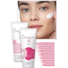 Resim C'enta Beauty Yağlı Ciltler için Gündüz Kremi 50 ML + Gece Kremi 50 ML + Bha-Aha Serum 30 ML 