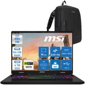 Resim Msı Crosshaır 16 Hx Aı WD2XWGKG Intel Core Ultra 9-275HX Aı 64GB 4TB SSD 8GB/RTX5070 115W 16″ 16:10 QHD+(2560 x 1600), 240Hz IPS Freedos Taşınabilir Bilgisayar W047XTRF31 