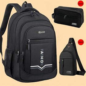Resim Gençler ve Yetişkinler için Rahat Naylon Sırt Çantası, Şık Püskül Detayları, Hafif Günlük Yolculuk Sırt Çantası Ayarlanabilir Omuz Askıları, Polyester Astarlı, Fermuarlı Kapatma - 15 Yaş Üzeri 