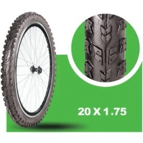 Resim IRAN YASA TIRE & RUBBER IRAN YASA TIRE & RUBBER 20 Jant Bisiklet Lastiği 20X1.17 Np Dış Lastik 