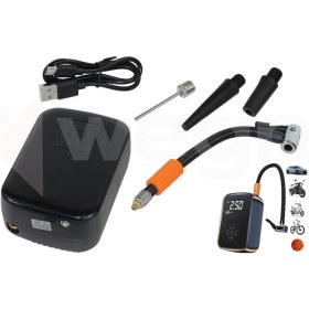 Resim Kablosuz Lastik Şişirici 2.50 Bar Ayarlı Dijital Göstergeli Aksesuar 