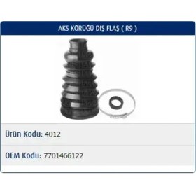Resim Master M4012 Aks Korugu Dis 7701466122 