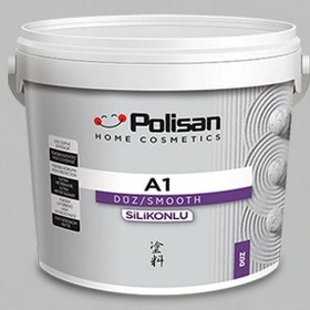 Resim Polisan 5137 - Bahama Beyazı - CD-8213 15 Litre A1 Silikonlu Dış Cephe Boyası (37200012200) 