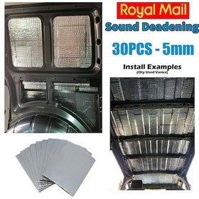 Resim Novahub Yaprak Araba Ses Yalıtımı Isı Yalıtım Mat Folyo Ses Yalıtımı Ses Yalıtımı 30 Pcs 