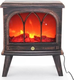 Resim Şömine Ledli Lamba Aalk2503 Renkli 