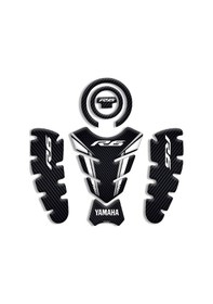 Resim Motosıklet Kaplama Yamaha R1 Tank Pad Set 06 