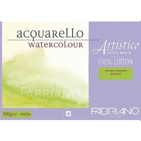 Resim Fabriano Extra White Sulu Boya Defteri Rough 300 G 31x41 Cm 