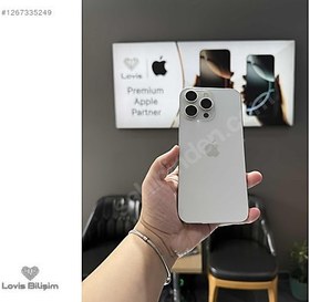 Resim Apple iPhone 15 Pro Max İkinci El TR | 512 GB | Beyaz 