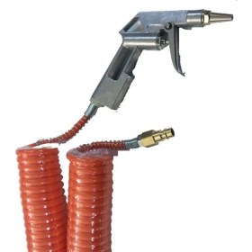 Resim İşkur Makine Hava Kompresörü Hortumu Ve Tabancası 15 Metre 