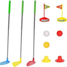 Resim Mey İthalat Minyatür Mini Golf Seti Kırmızı 