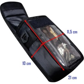 Resim Tex Pos Cihazı Çantası Su Geçirmez Ekstra Telefon Cepli 