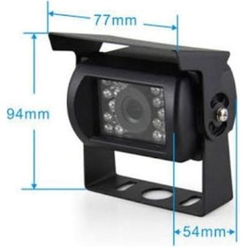 Resim Büyük Geri Görüş Kamerası Gece Görüşlü 18 Ledli N11.148 