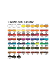 Resim Van Gogh Yağlı Boya 40 ML Tüm Renkler!! 616 Viridian 