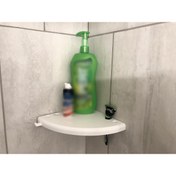 Resim TuransoyCraft Köşe Duş Içi Raf Şampuanlık Sabunluk 