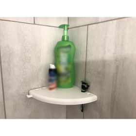 Resim TuransoyCraft Köşe Duş Içi Raf Şampuanlık Sabunluk 