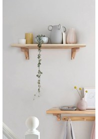 Resim Ahşap Duvar Rafı Ayaklı, Kitaplık, Saksılık, Banyo Rafı, Mutfak Rafı, Salon Rafı 