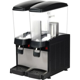 Resim Omake Fıskiyeli Manuel Dikdörtgen Soğuk Içecek Dispenseri, 2X20 L 