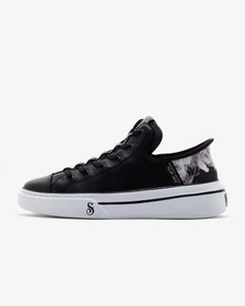 Resim Skechers Snoop Dogg Premium Leather Slip-ins Snoop One-Og Siyah Deri Erkek Spor Ayakkabı 