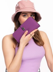 Resim Gondol Hmx Mıknatıslı Büyük Boy Lüks El Cüzdanı Hmx.310 