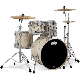 Resim PDP Drums Concept Maple 5 Parça 22" Akustik Davul (Twisted Ivory) 