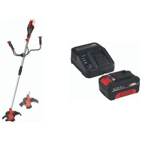 Resim Einhell Agillo 18/200 Akülü Çalı Tırpanı + 4.0AH Akü Şarj Ünitesi 
