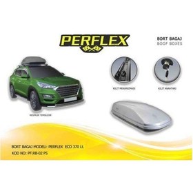 Resim Port Bagaj Eco Bagaj Desenli Gümüş Gri 370 Litre 