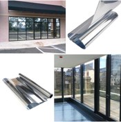 Resim NewVario Aynalı Cam Filmi Amerikan Çizilmez 75 Cm X 4 Metre 