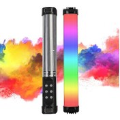 Resim Padalink Led El Feneri Rgb Işık Çubuğu 2700-7500k Renk Sıcaklığı 49 Rgb Modu 900lm Usb Şarjlı Fotoğraf Makinesi Işığı 