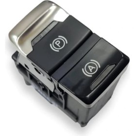 Resim Audi A4 2013-2015 Elektrikli Park El Freni Düğmesi Tuşu 8K1927225D 